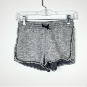 Old Navy Kids Ribwaist Gray Drawstring Shorts